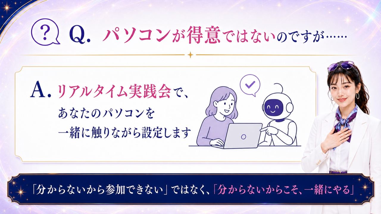 Q2 パソコンが得意ではない